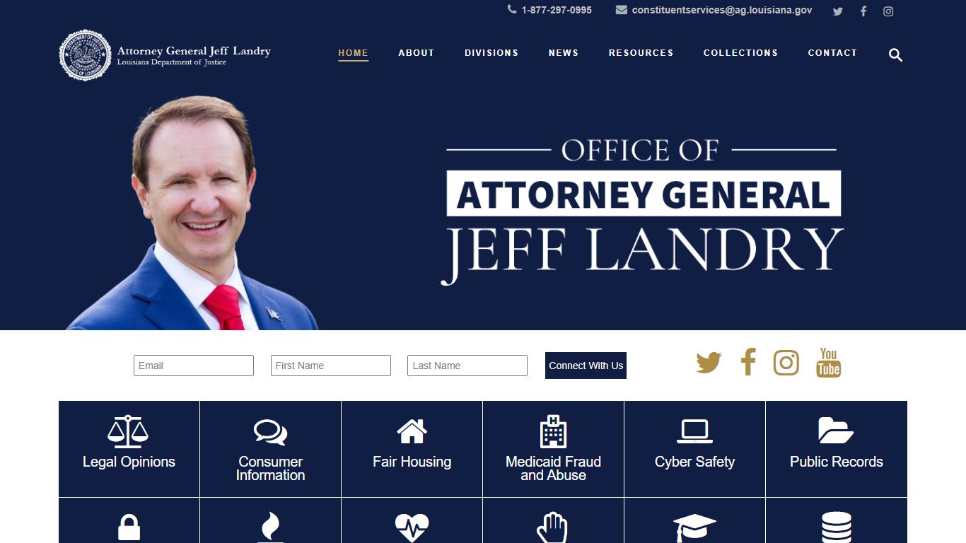 Public Records - Louisiana Attorney General Jeff Landry